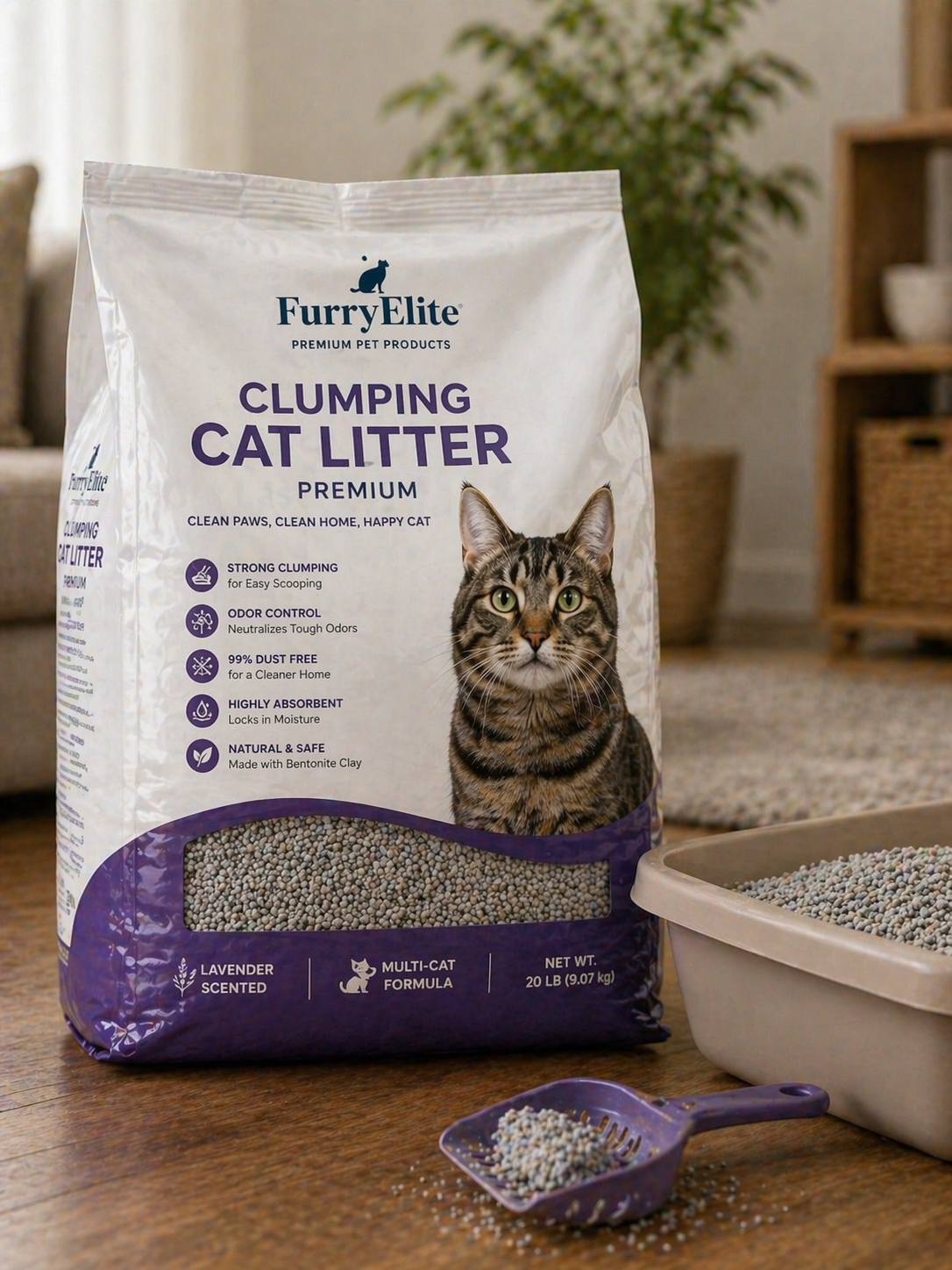 Clumping Cat Litter Premium