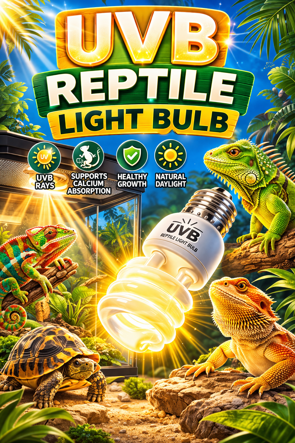 UVB Reptile Light Bulb