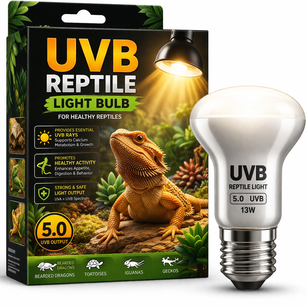 UVB Reptile Light Bulb