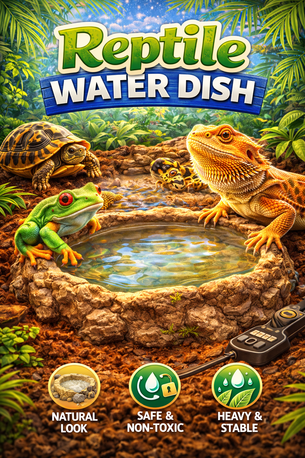 Reptile Water Dish