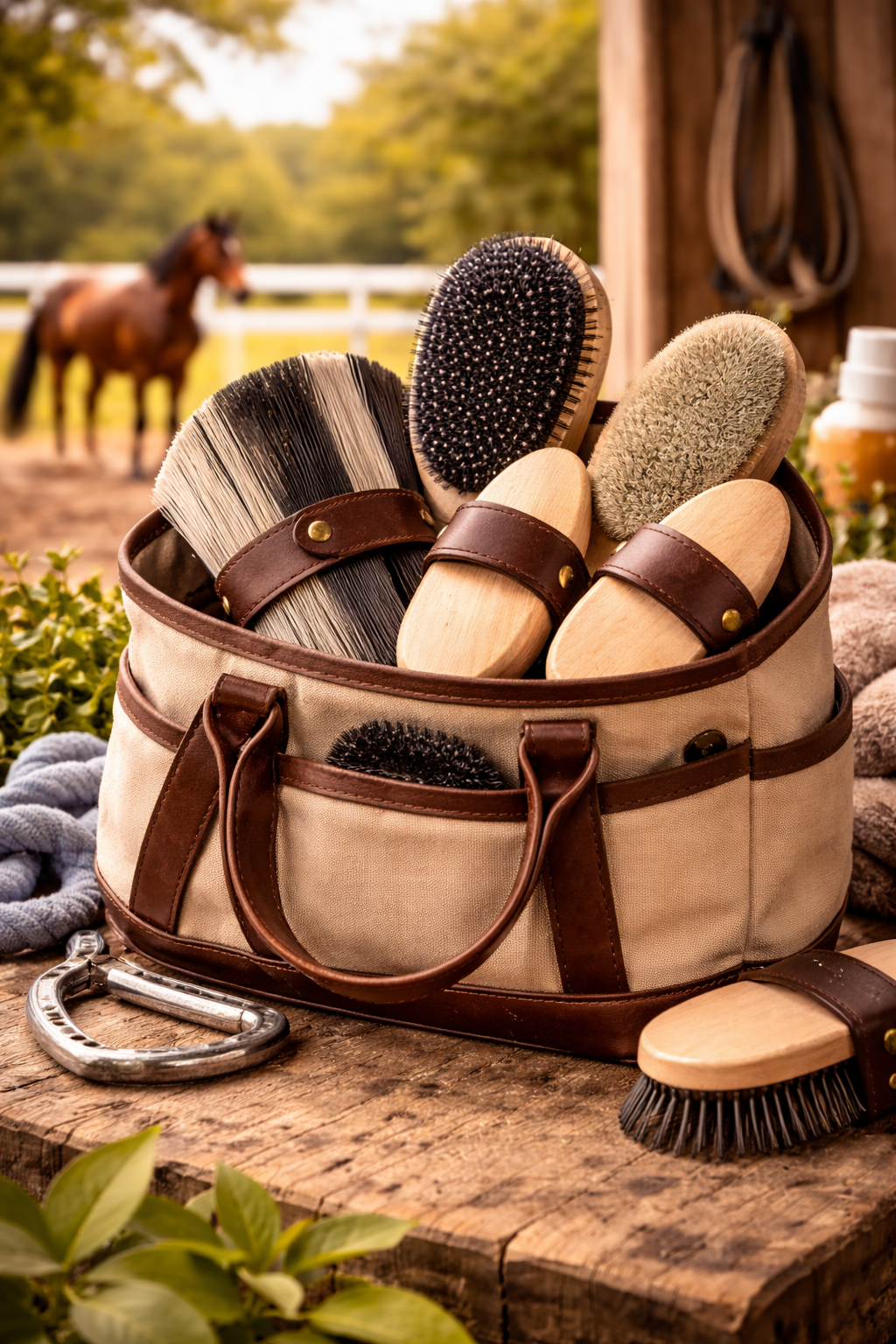 Horse Brush Set