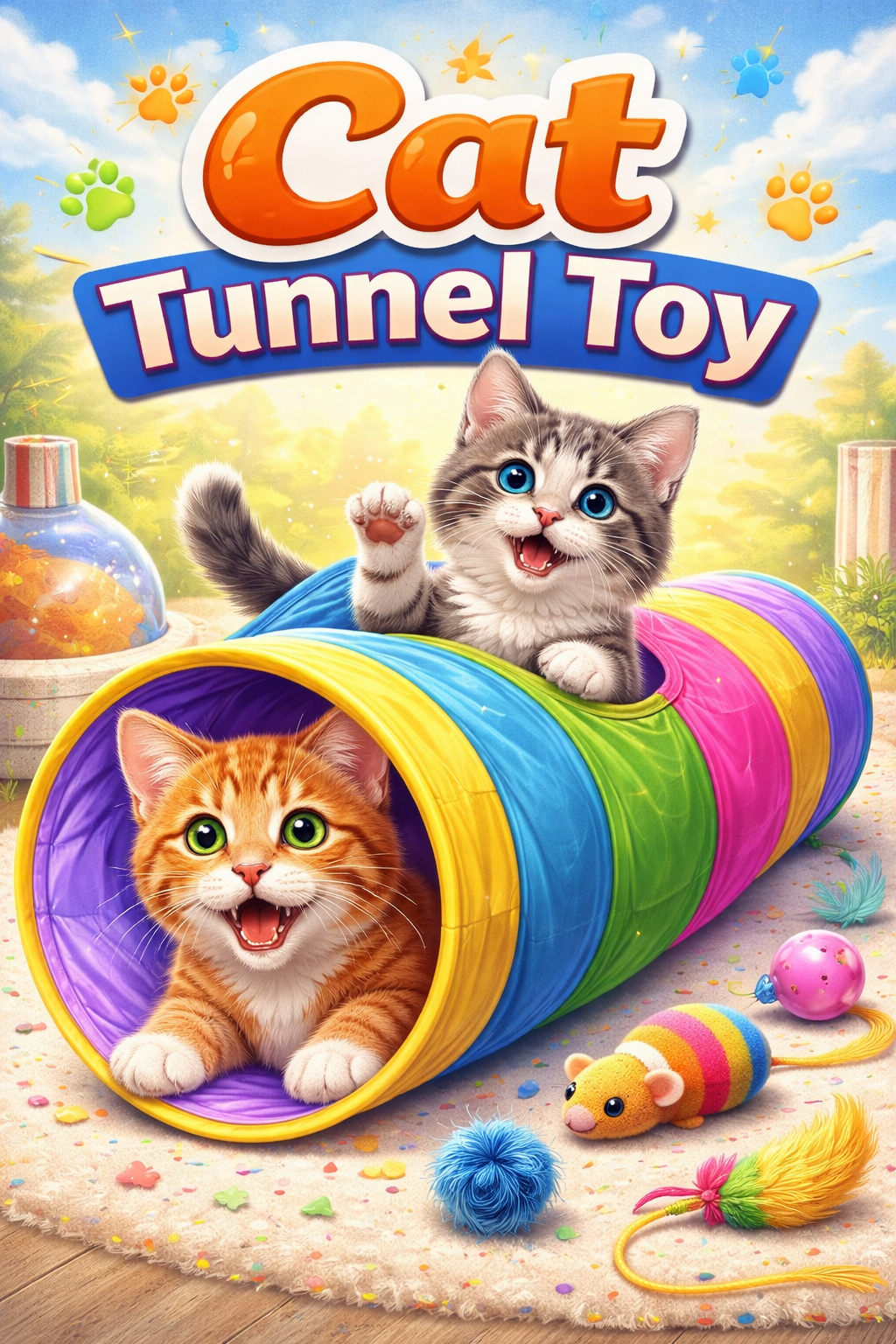 Cat Tunnel Toy