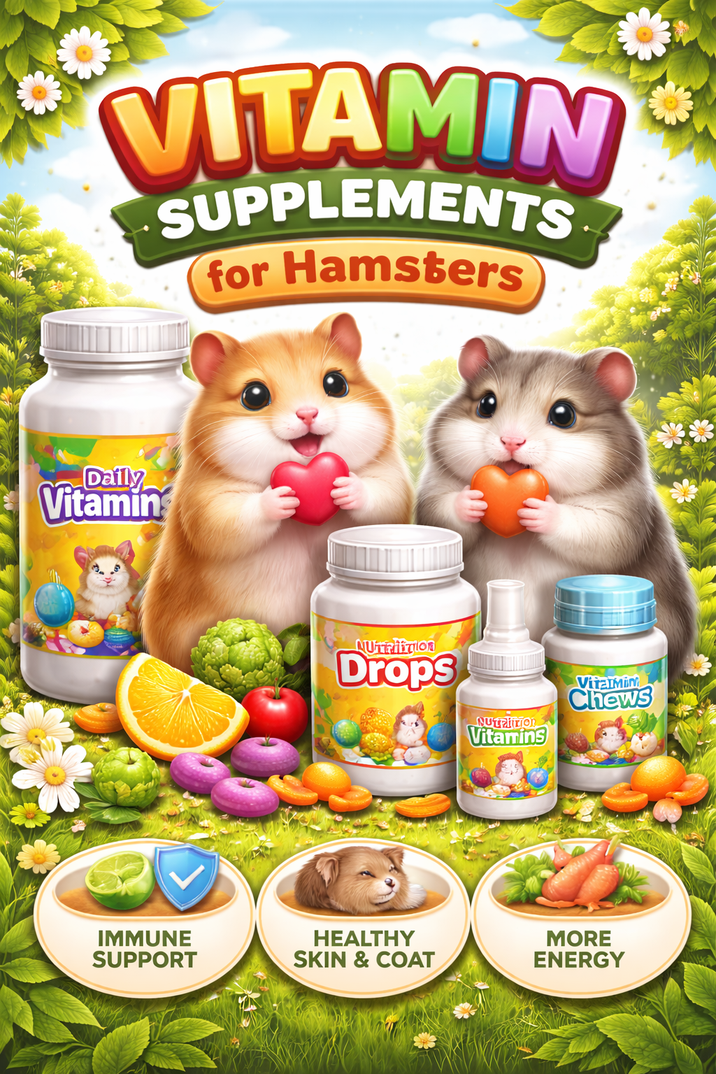 Vitamin Supplements for Hamsters