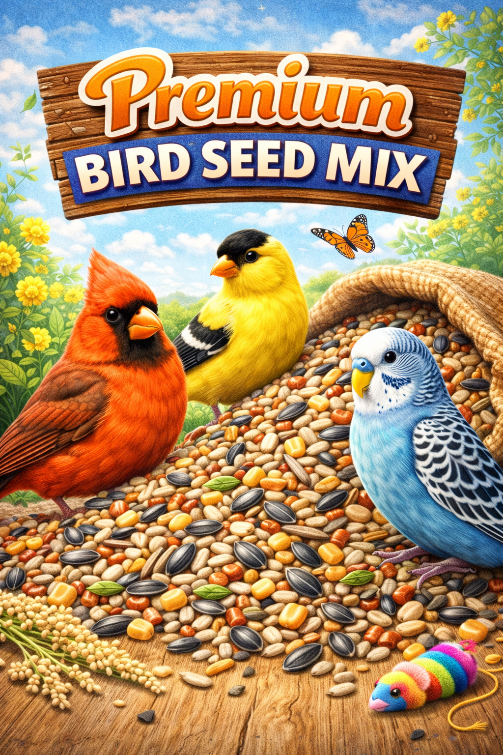 Premium Bird Seed Mix